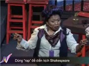 Bóng đá anh, ngoại hạng anh, lịch thi đấu euro 2012, Dùng “rap” để diễn kịch Shakespeare